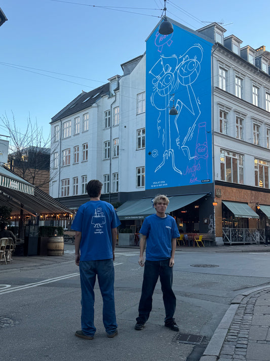 Culture Tee Blå